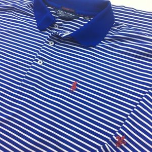 Ralph Lauren Performance Golf Polo Fleur De Lis